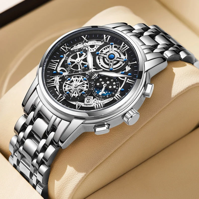 Elegante Herren Armbanduhr Automatik