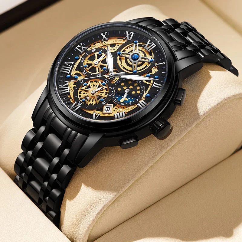 Elegante Herren Armbanduhr Automatik