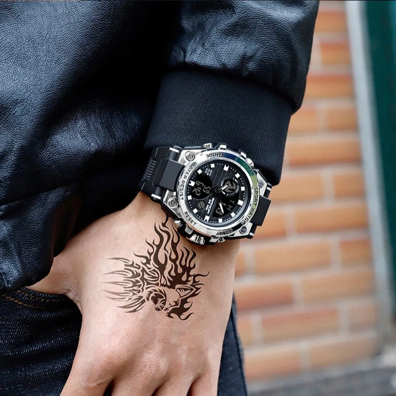 Digitale Sportliche Herren Armbanduhr