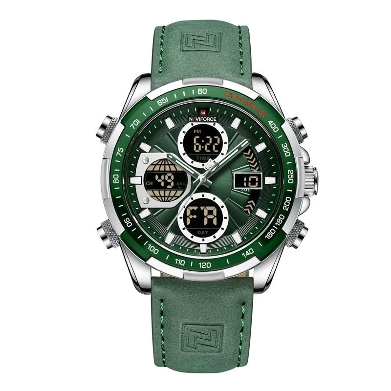 Elegante Herren Armbanduhr Marine