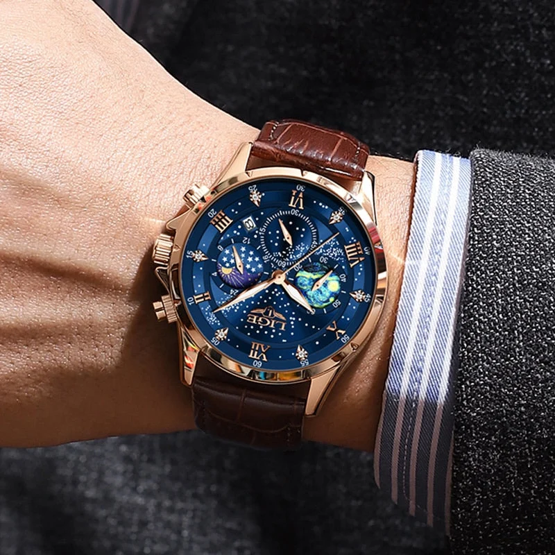 Elegante Herren Armbanduhr