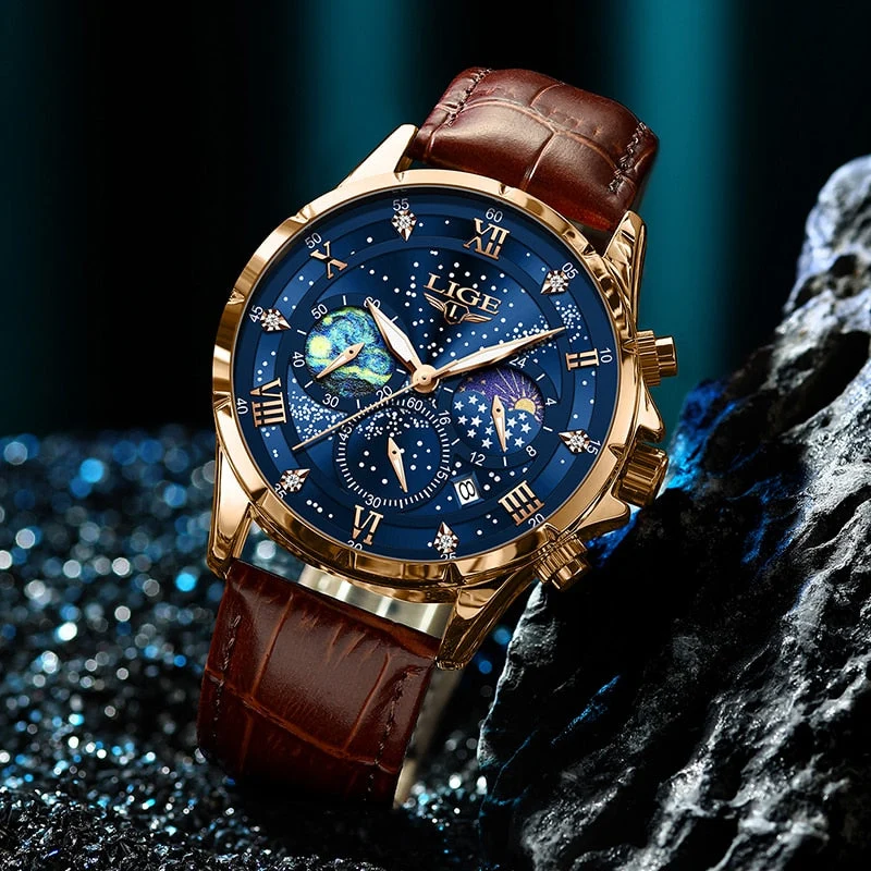 Elegante Herren Armbanduhr