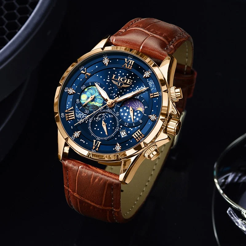 Elegante Herren Armbanduhr