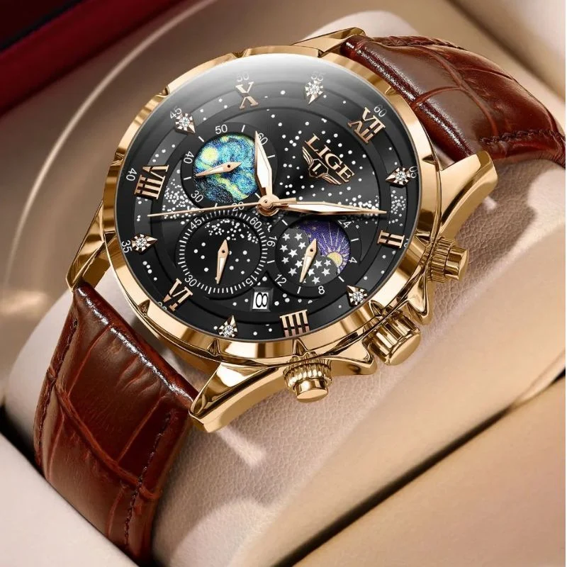 Elegante Herren Armbanduhr