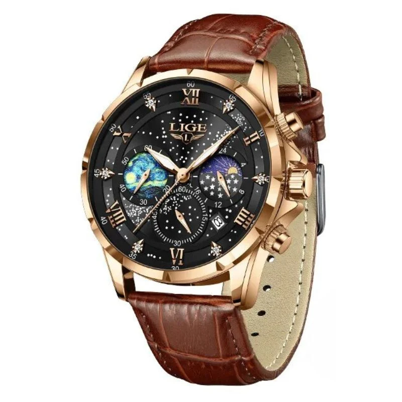 Elegante Herren Armbanduhr
