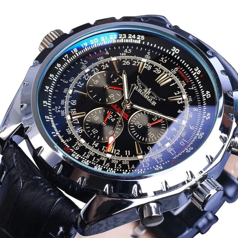 Mechanische Militär Herren Armbanduhr