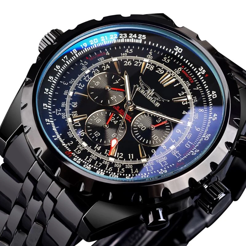 Mechanische Militär Herren Armbanduhr