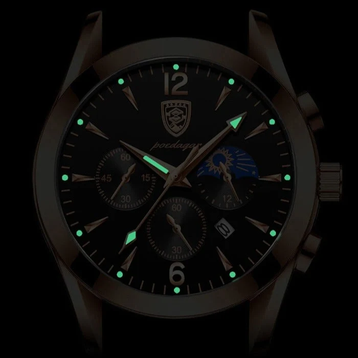 Elegante Analog Herren Armbanduhr