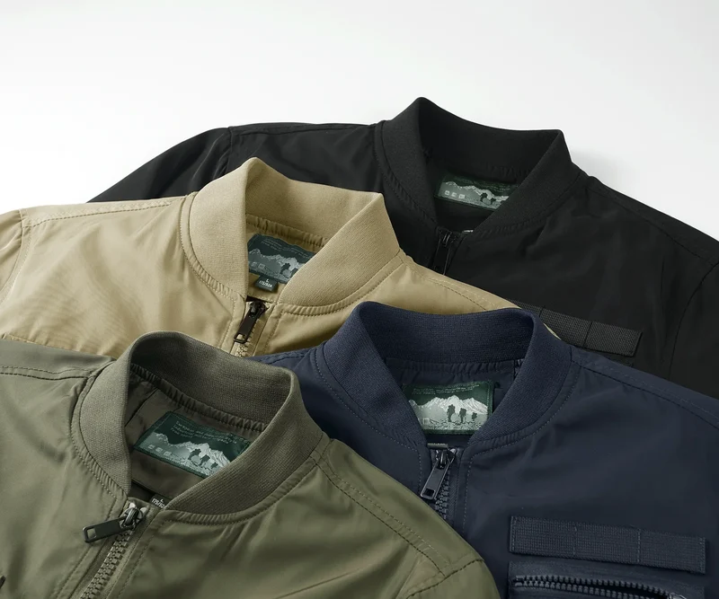 Funktionale Herren Cargo Jacke mit Multitaschen