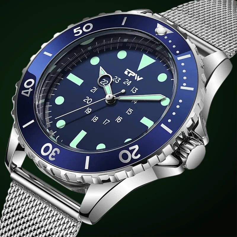 Wasserdichte Militär Herren Taucheruhr