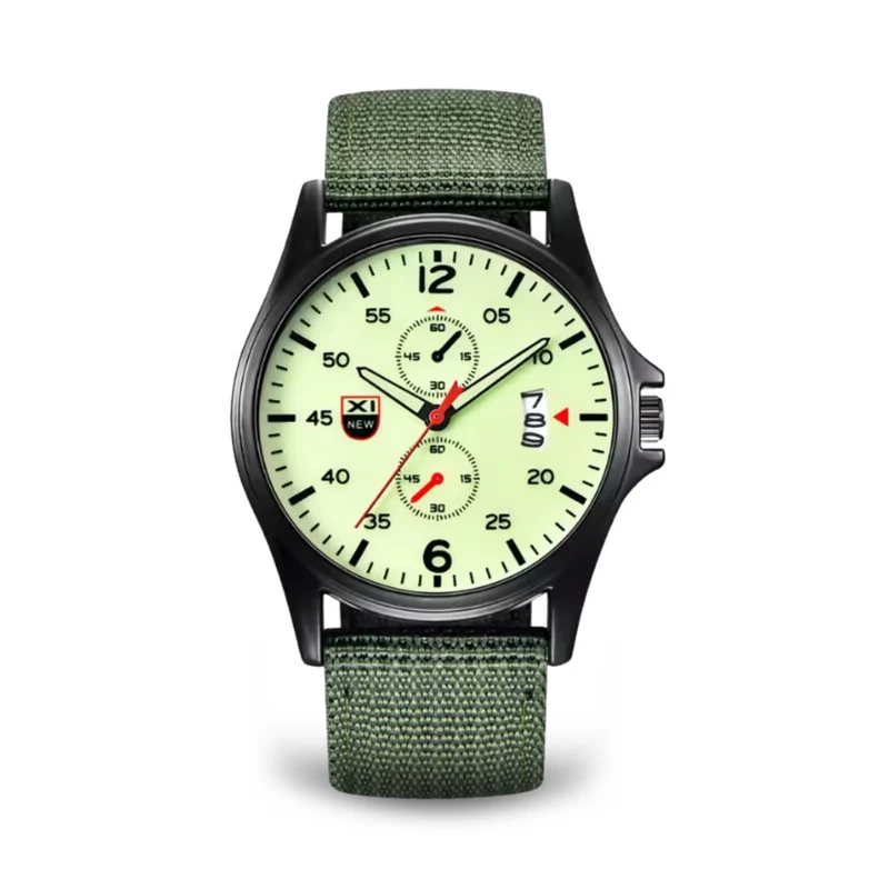 Sportliche Militär Herren Quarzuhr