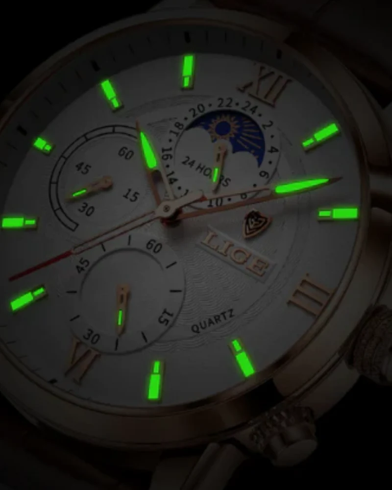 Wasserdichte Klassische Herren Armbanduhr