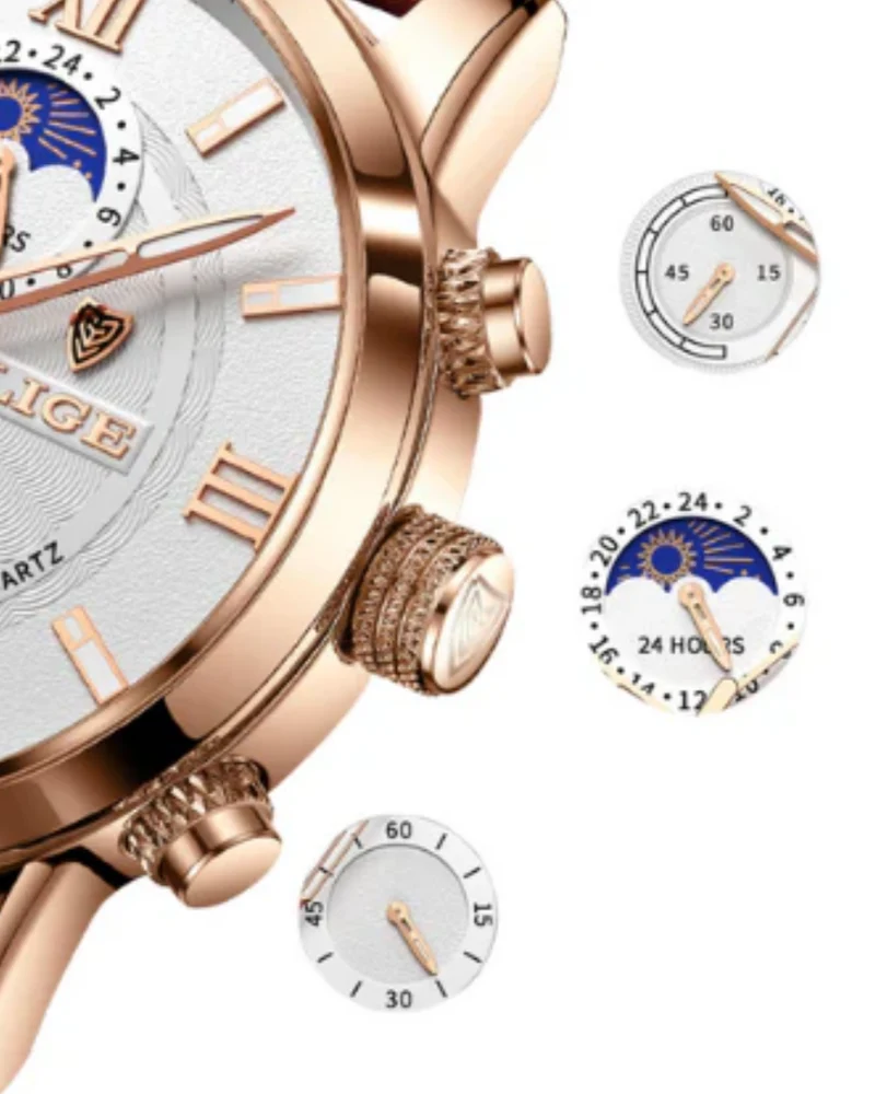 Wasserdichte Klassische Herren Armbanduhr