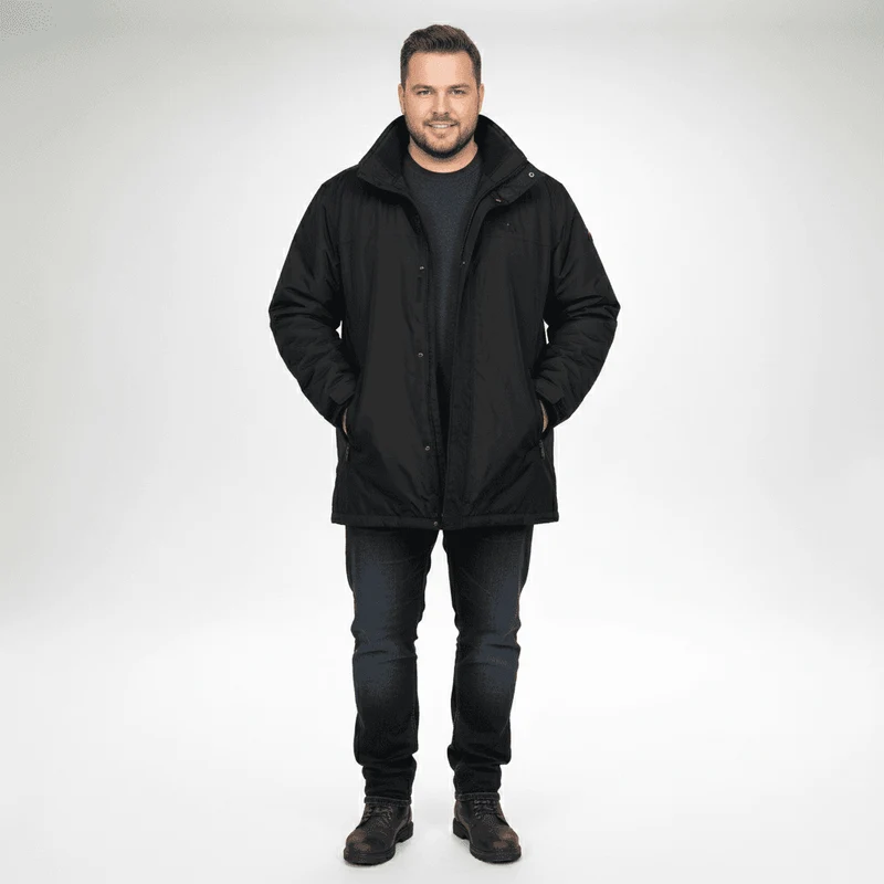 Brigg Regenjacke Herren Übergröße 3XL-12XL Grün Schwarz Navy Gelb Anthrazit wasserfest
