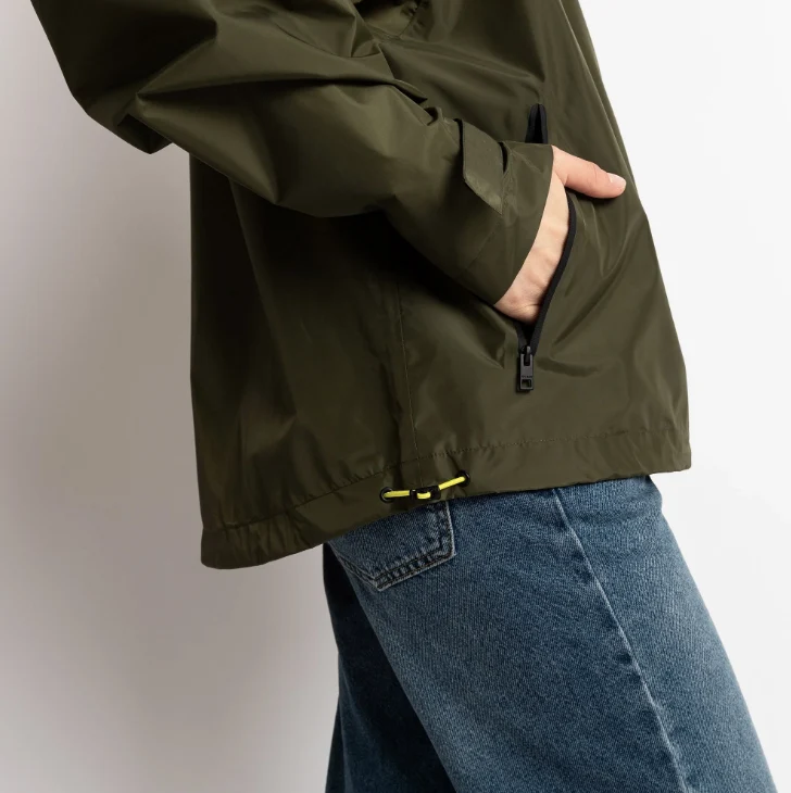 Regen-Jacke Uni | olive
