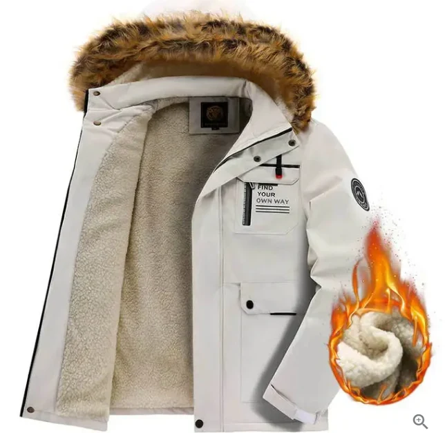 Hochwertige wasserdichte Winterjacke für Herren