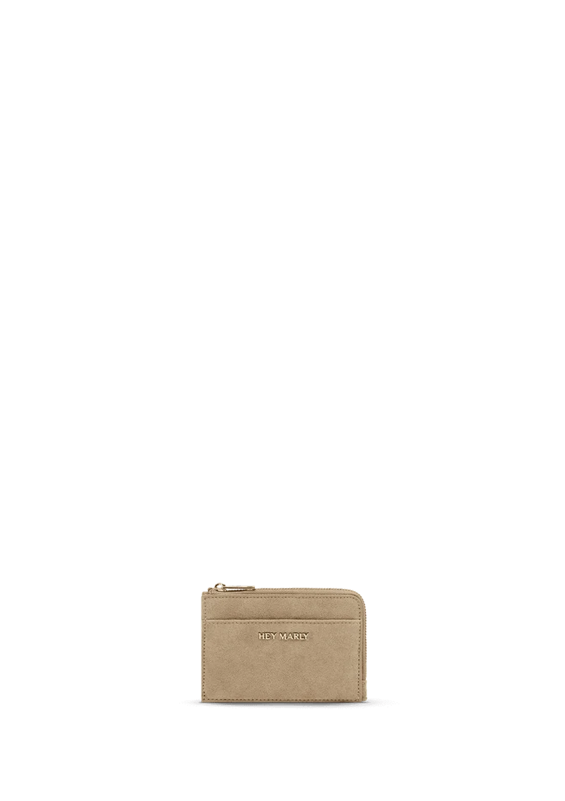 Daily Wallet Suede - Sand