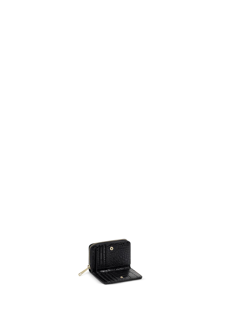 Sleek Petite Croco - Black