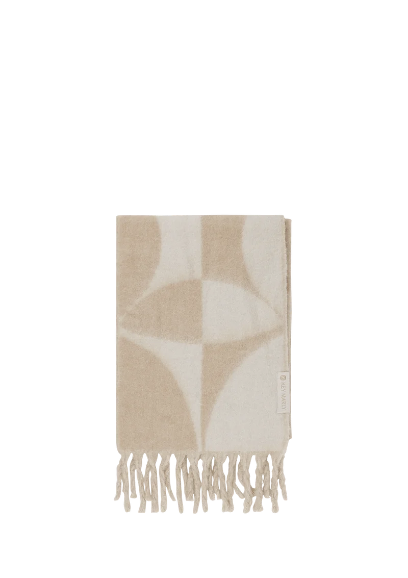 Iconic Scarf - Crema-Sand
