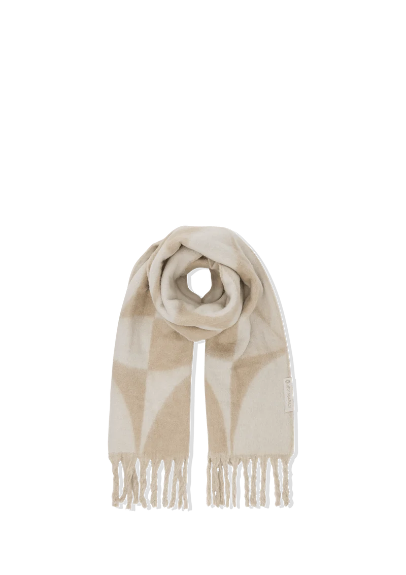 Iconic Scarf - Crema-Sand