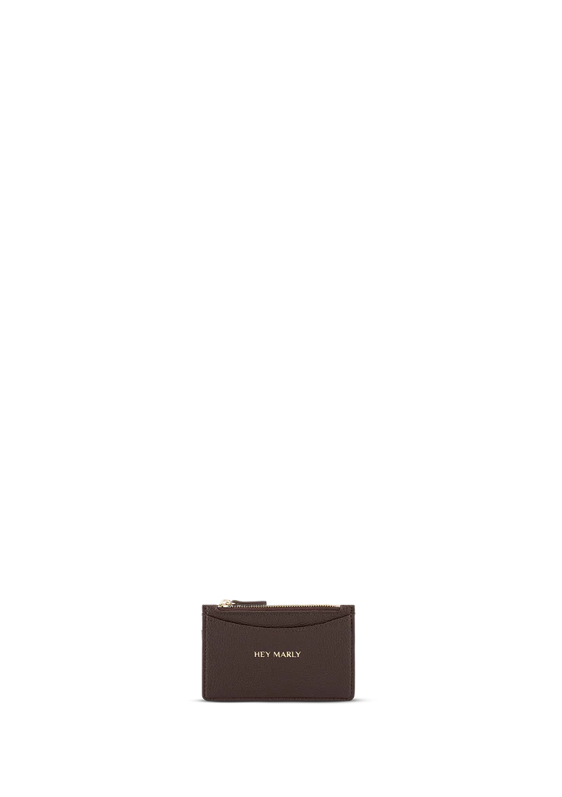 Card Coin Wallet - Coffee