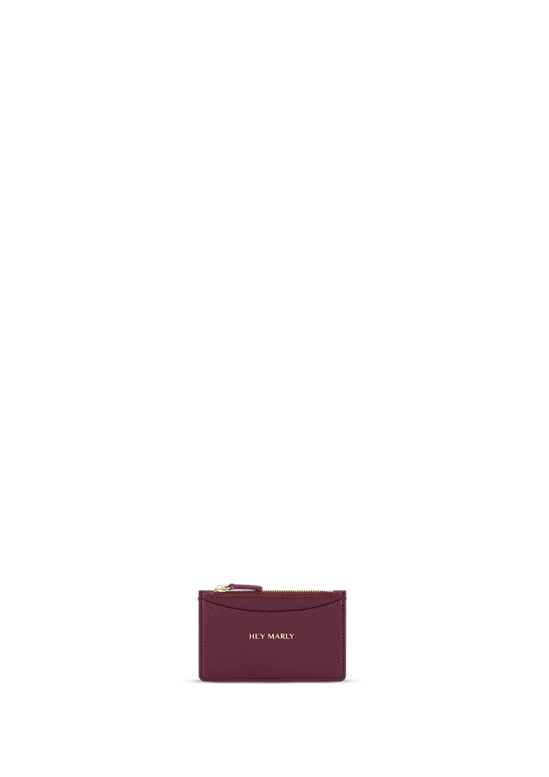 Card Coin Wallet - Berry