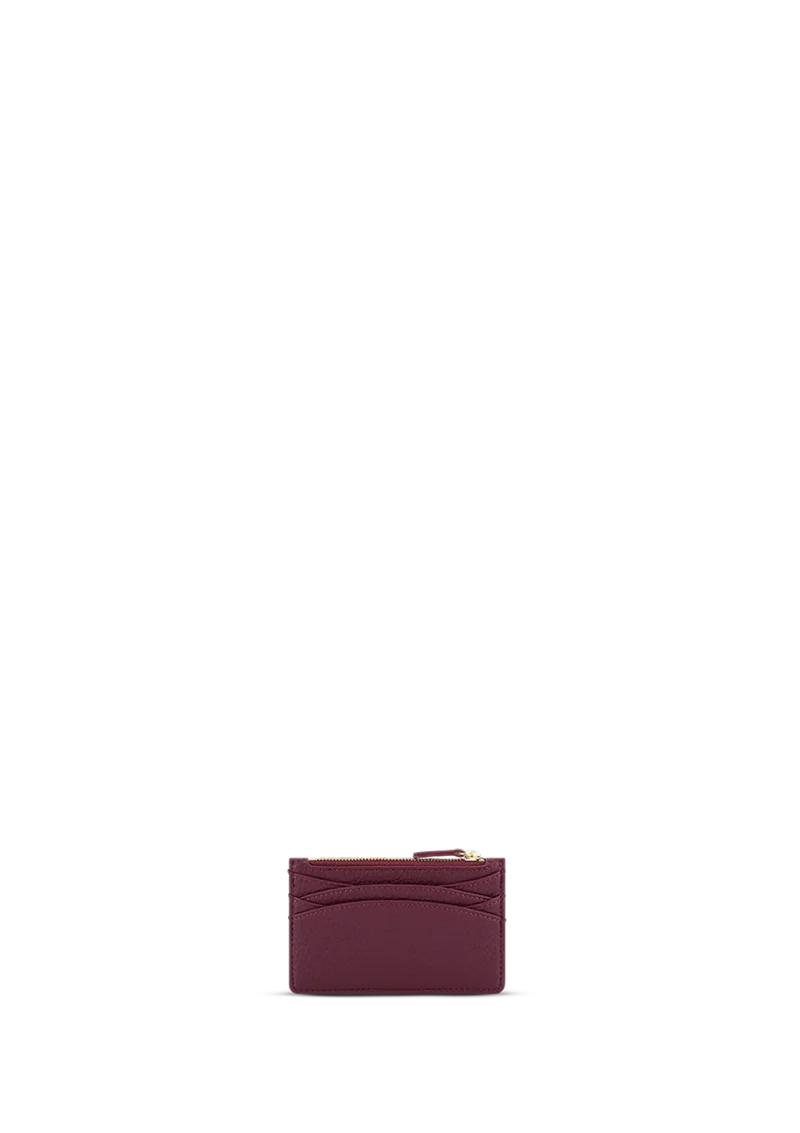 Card Coin Wallet - Berry