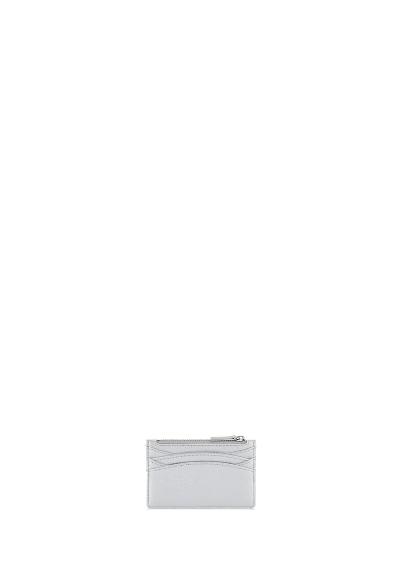 Card Coin Wallet - Silver