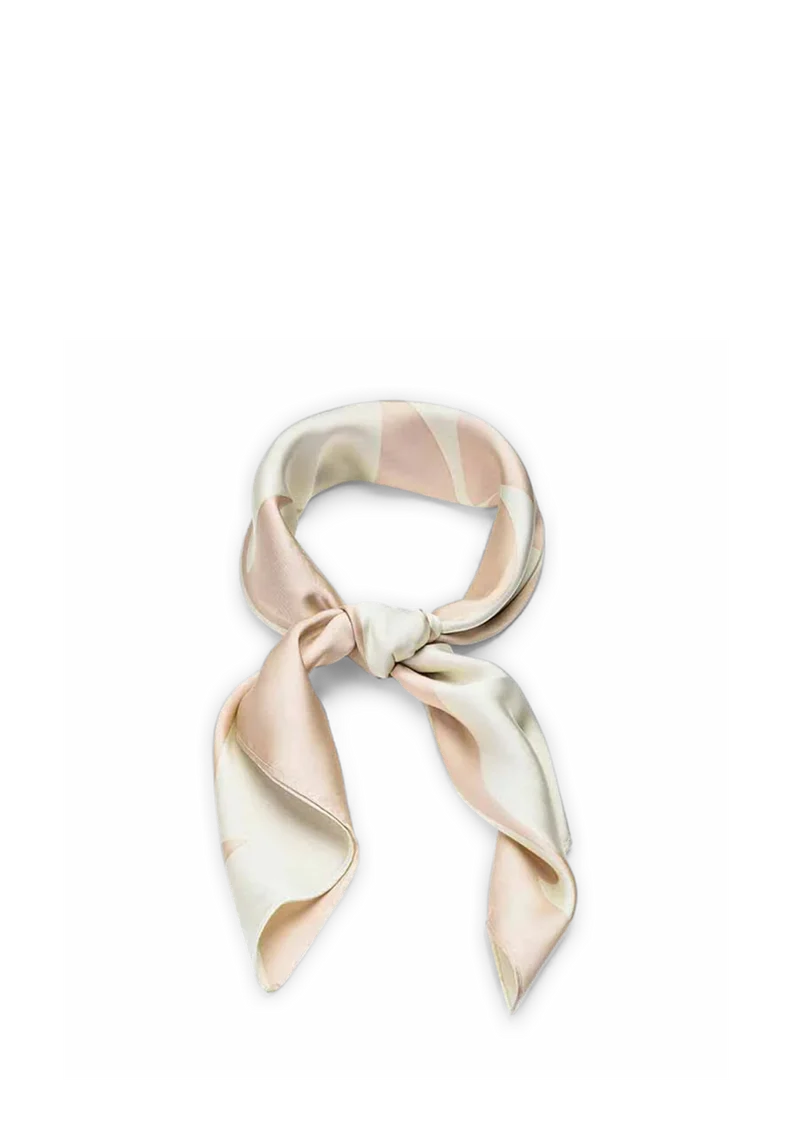 Silky Star - Logo Print - Nude
