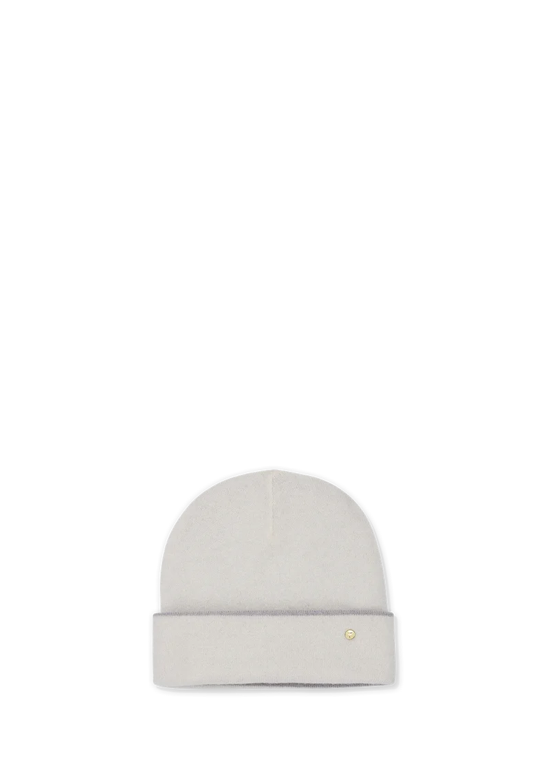 Classic Beanie - Greige-Crema