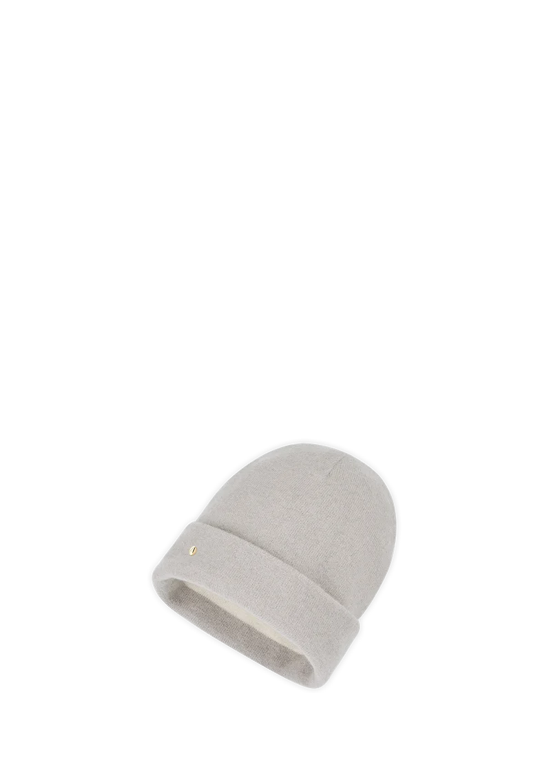 Classic Beanie - Greige-Crema