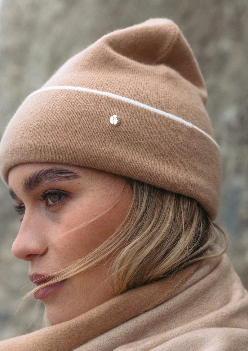 Classic Beanie - Crema-Sand