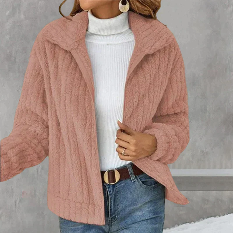 Dyana - Kuschelige & Stylishe Damen Fleecejacke
