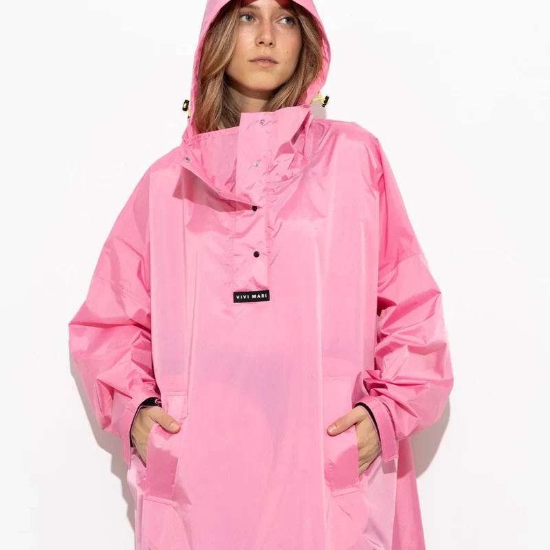 Regenponcho Uni | soft pink
