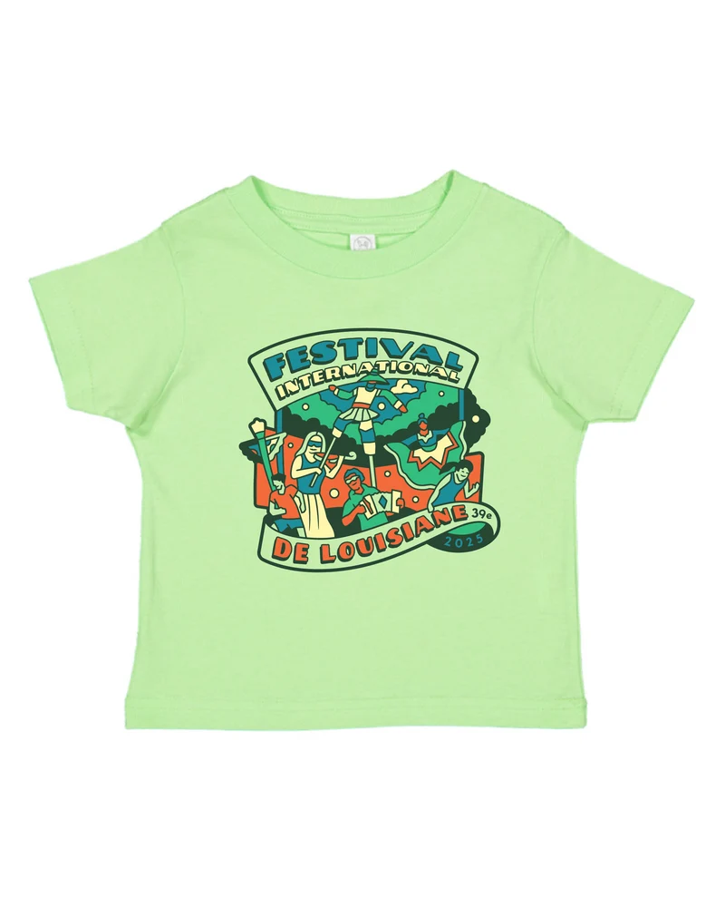 Sale - Toddler Lime Green Pin Shirt 2025