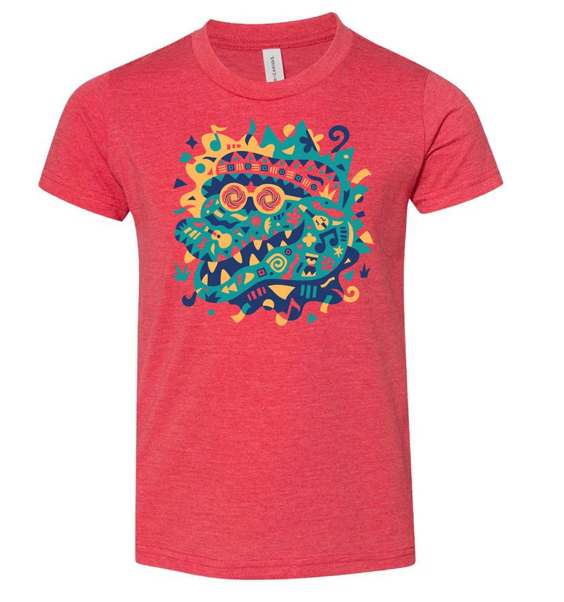 16 - Youth Red Gator Shirt