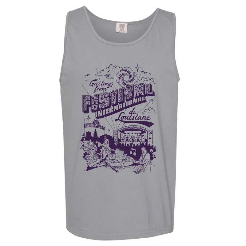 10 - Unisex Grey Tank