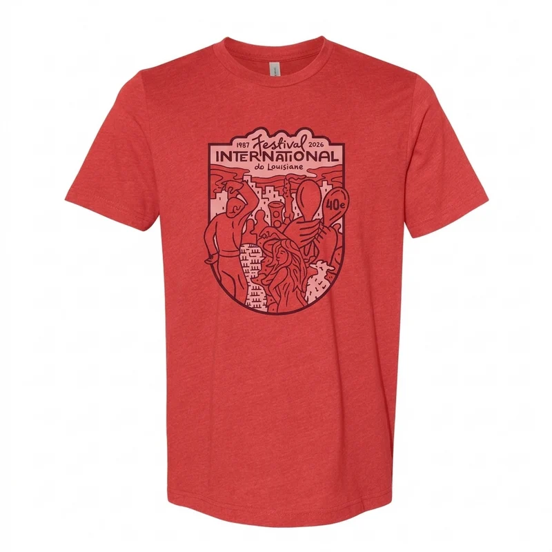 02 - Red Lineup Pin Shirt