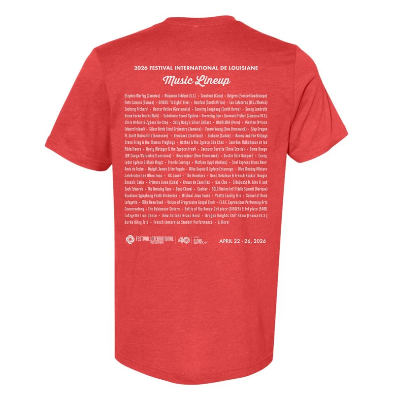 02 - Red Lineup Pin Shirt