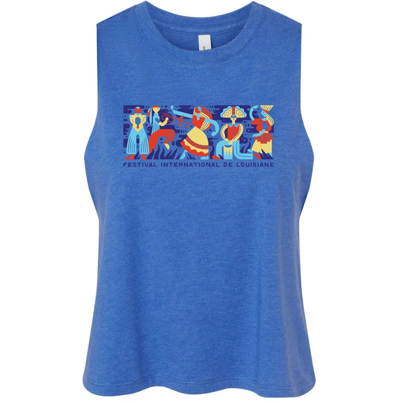 12 - Blue Crop Tank