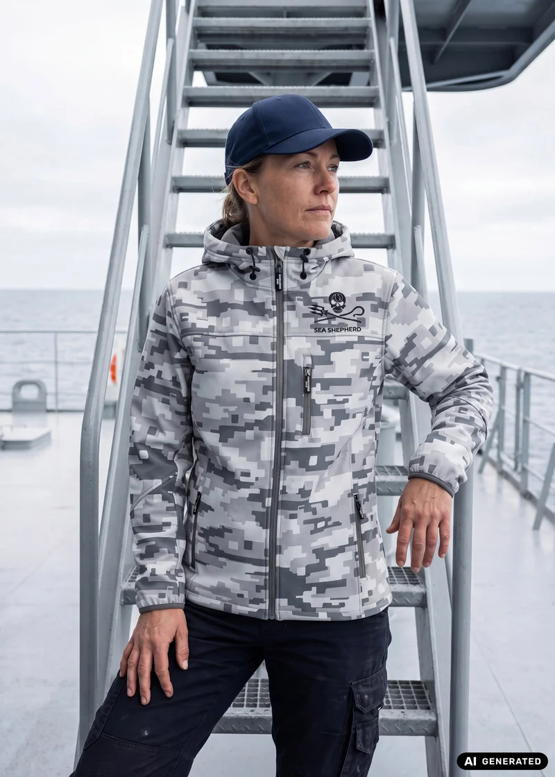 Unisex Softshelljacke Arctic White