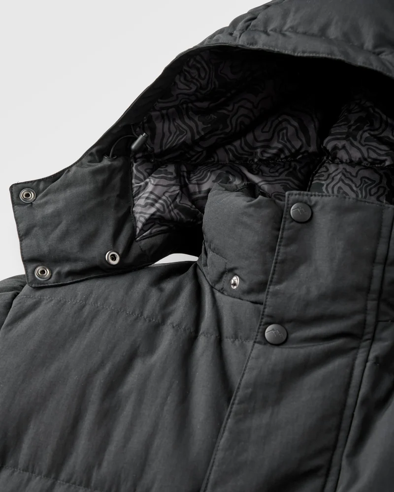 Grounded Isolierte Jacke - Schwarz