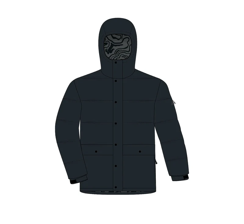 Grounded Isolierte Jacke - Schwarz