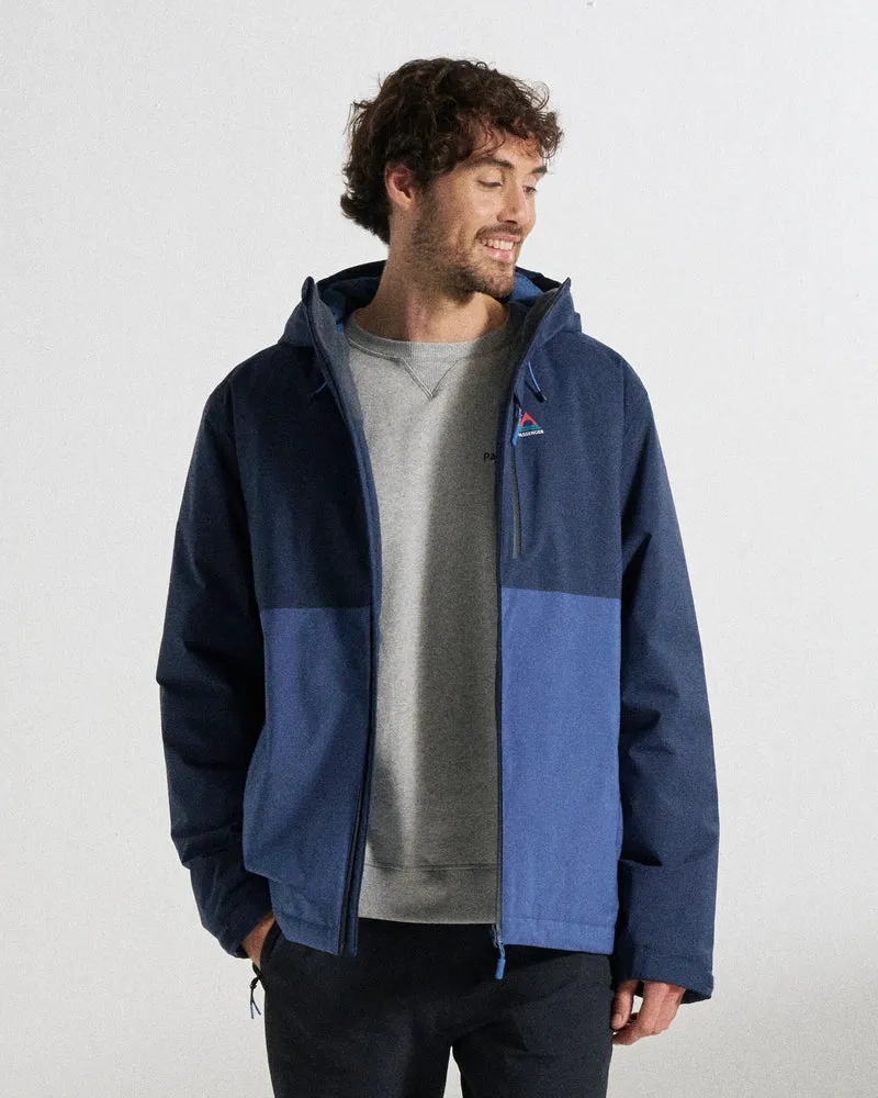 Eclipse isolierte wasserdichte Jacke - Tiefes Marineblau