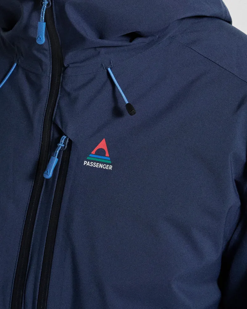 Eclipse isolierte wasserdichte Jacke - Tiefes Marineblau