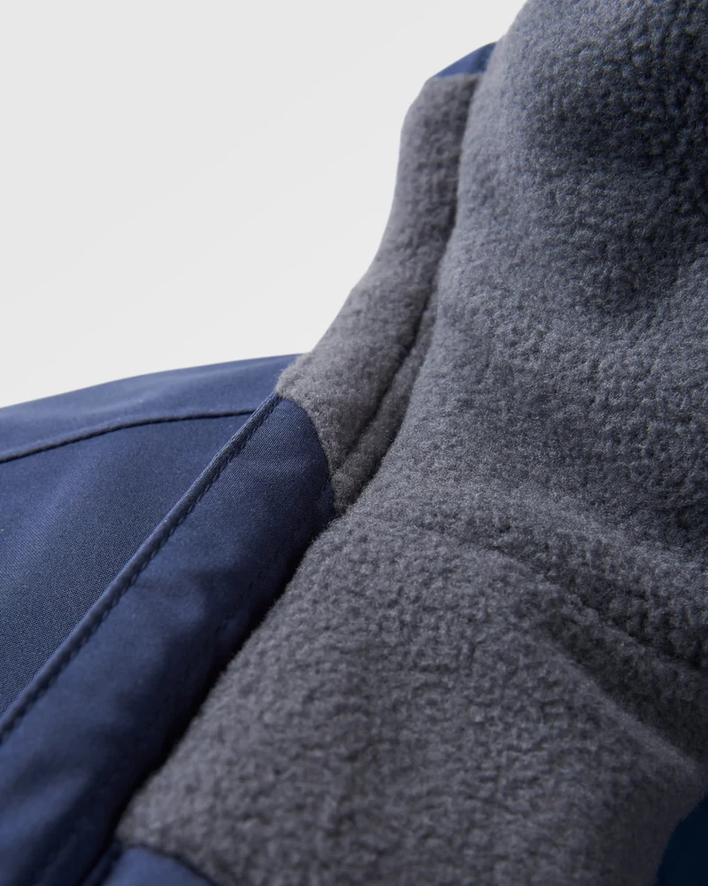 Eclipse isolierte wasserdichte Jacke - Tiefes Marineblau
