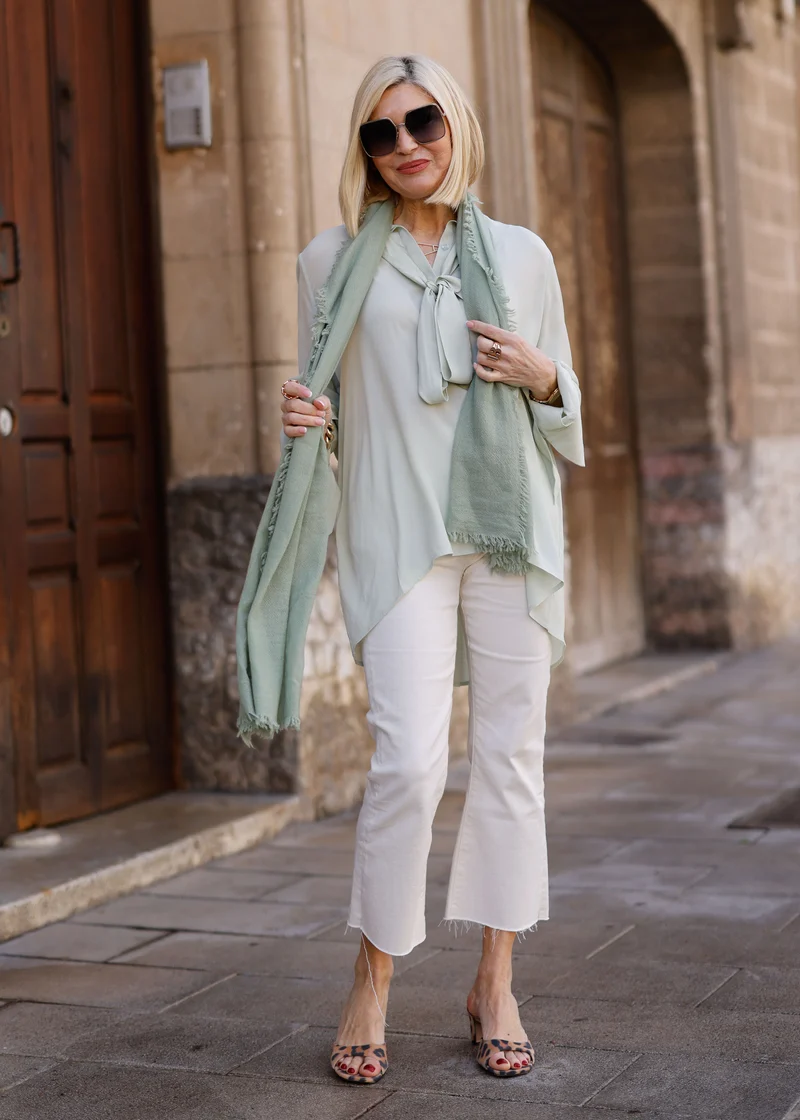 Schal Cashmere, Matcha