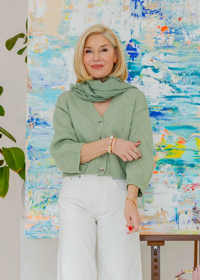 Schal Cashmere, Matcha