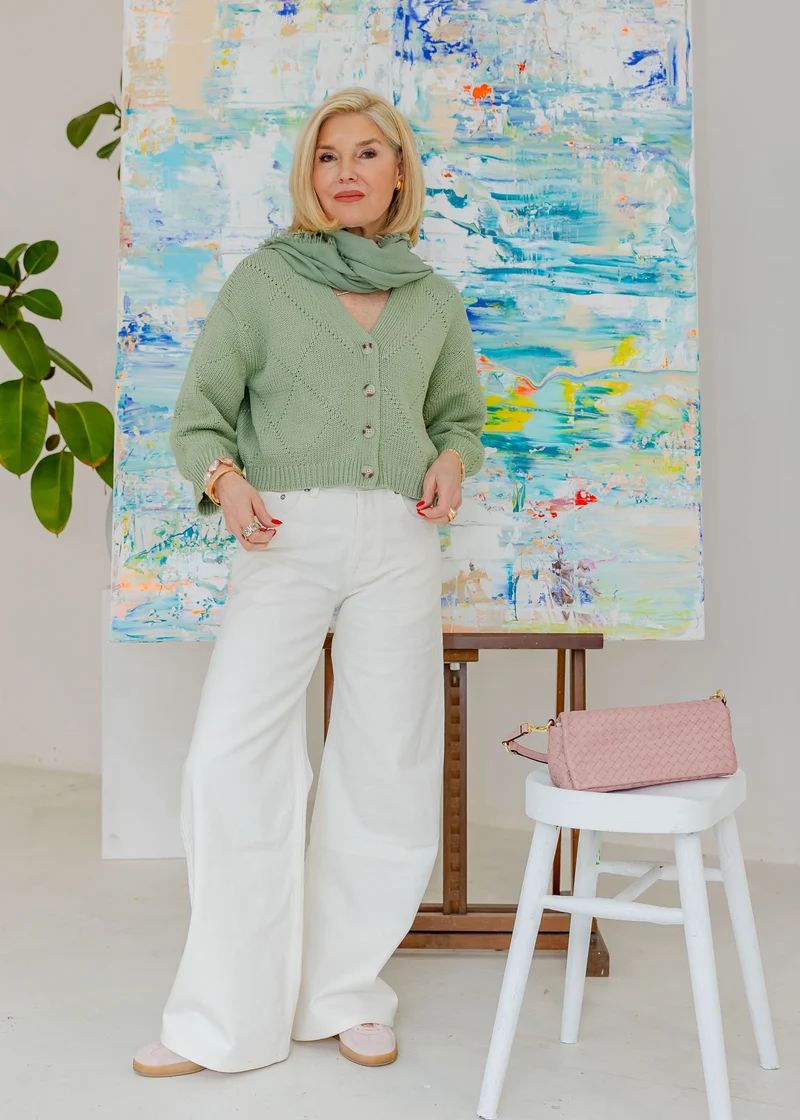 Schal Cashmere, Matcha