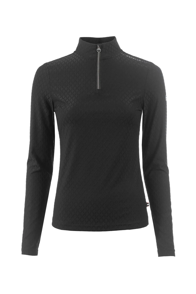 CAVALNINETTE Damen Baselayer Shirt Black 40
